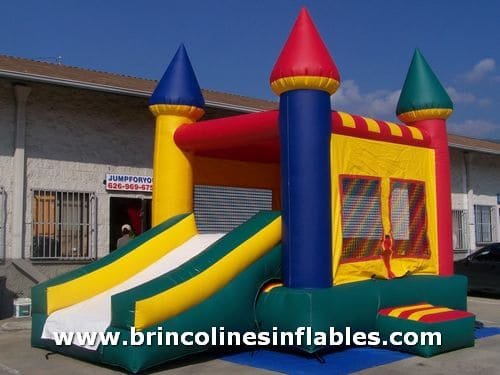 combo inflatable jumpers with slides