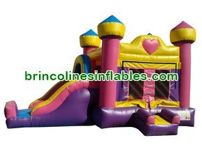 C1131 Princess Inflatable Castle Jumper with Slide