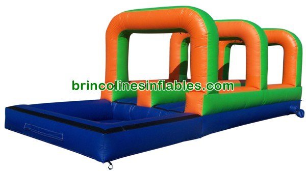 30FT Doble Resbaladilla Inflable de Agua en Venta