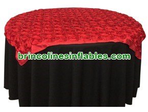 Manteles Para Fiestas (Negro y Rojo)